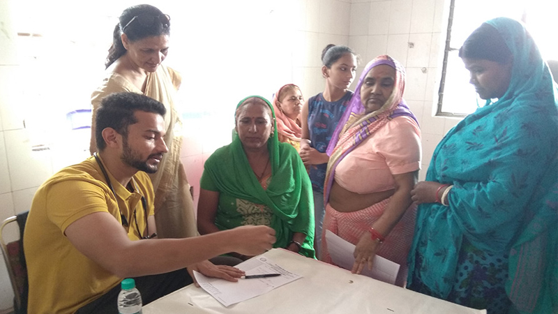 Health Check-up Camp at Wazirabad, Delhi – 54